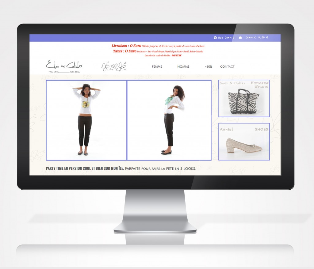 Site Elo&Chlo - Web sy Design