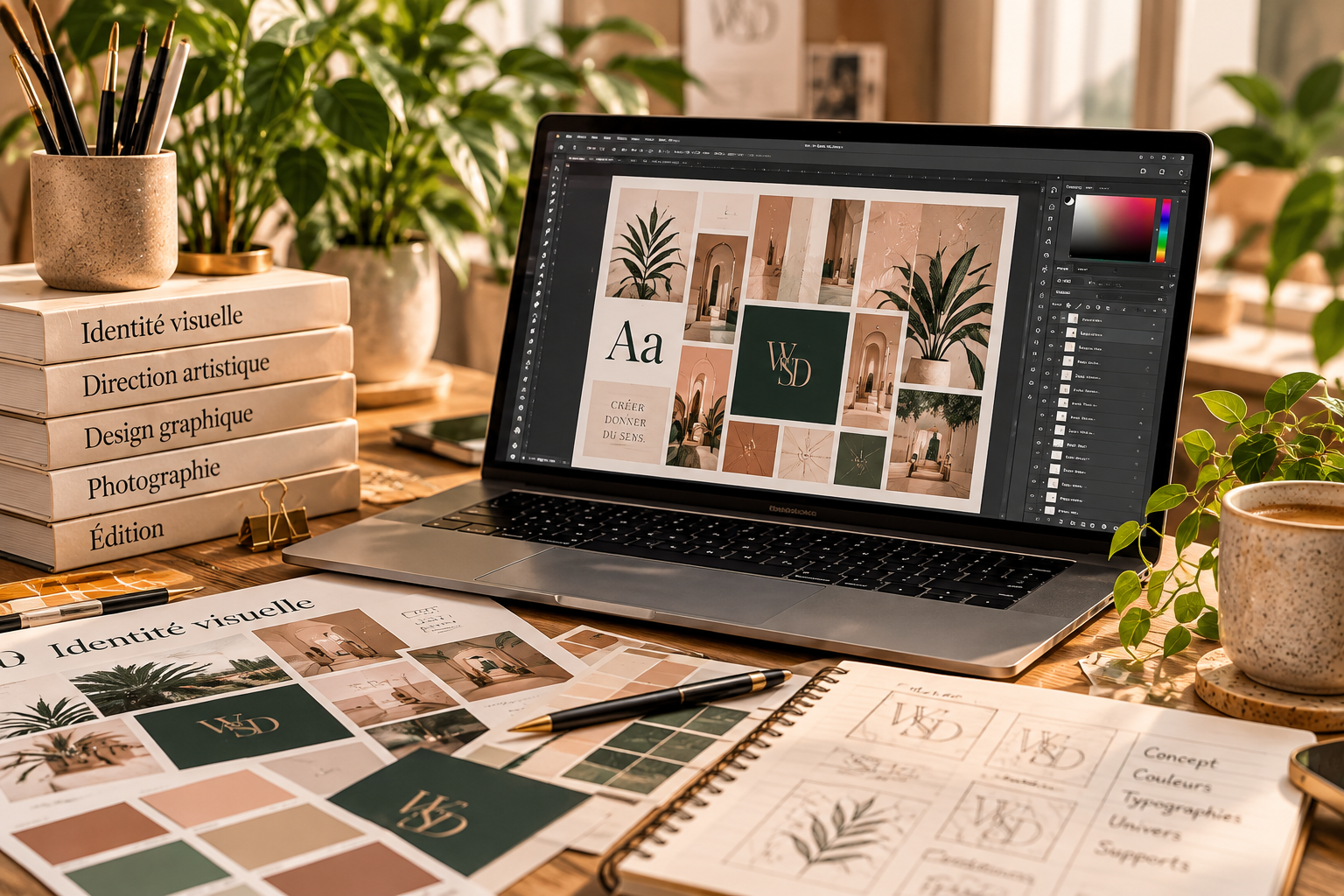 Formation – Design & outils créatifs Formation en design graphique, identité visuelle et outils créatifs